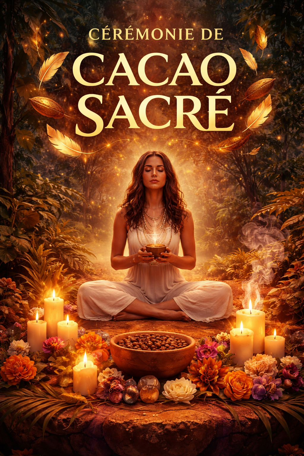 cérémonie cacao à Froidchapelle